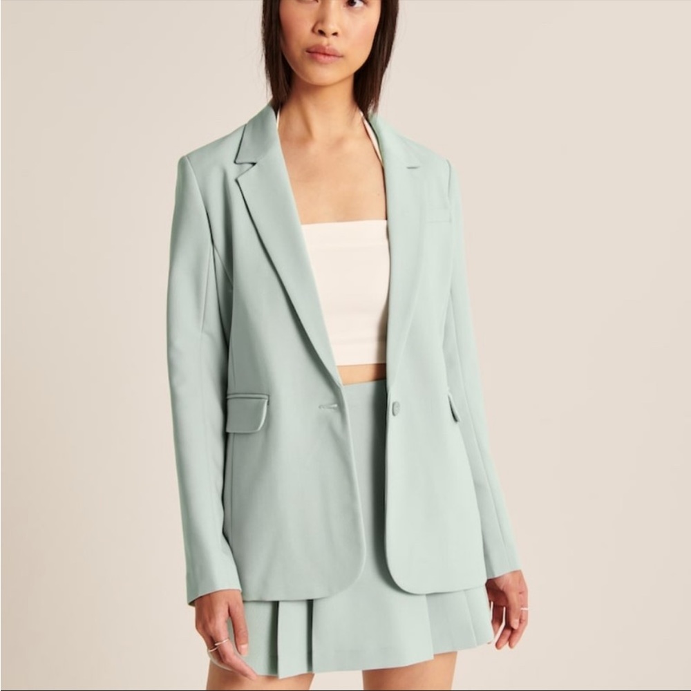 Abercrombie Single-Breasted Blazer